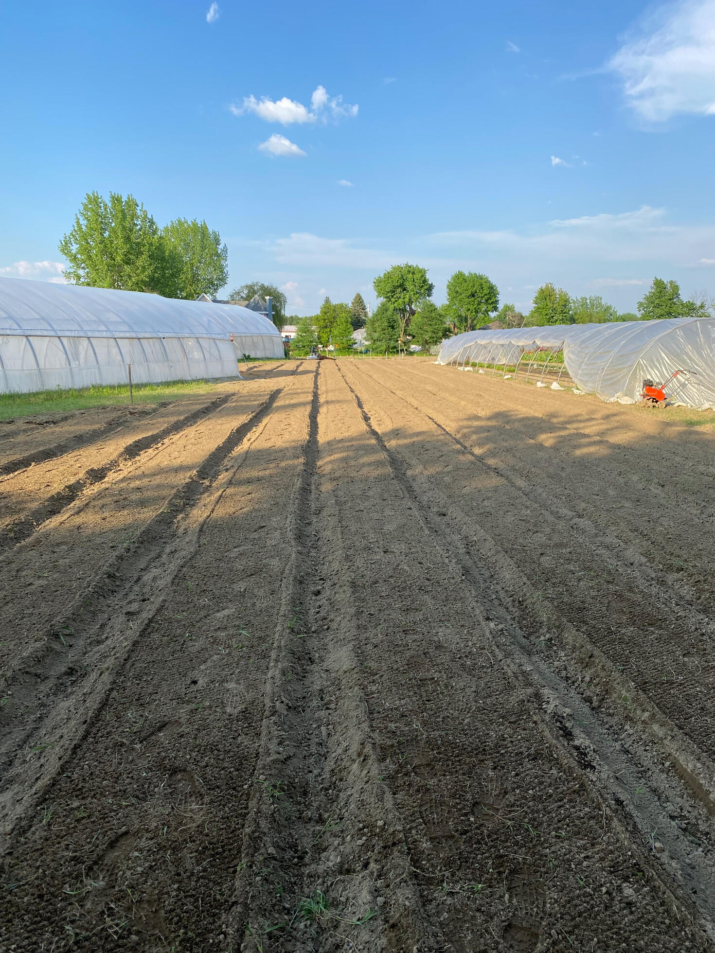 Serres à Sainte-Dorothée, Laval La Nature, Maraîcher Naturel